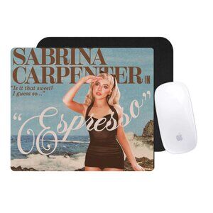 Sabrina Carpenter Espresso Mousepad